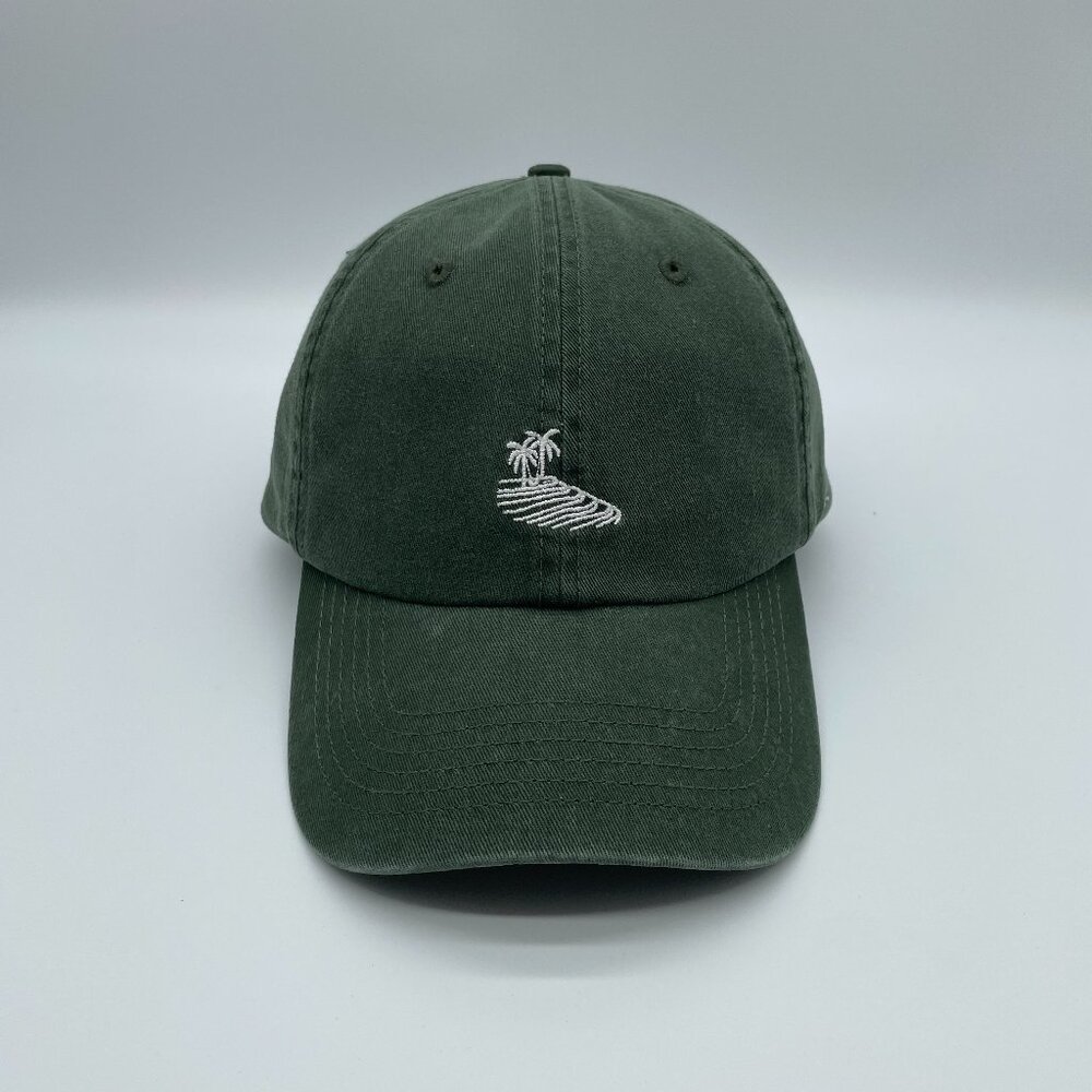 Bali Indonesia Green Vintage Dad Hat | Rice Terrace Perfect Travel Souvenir -NWT